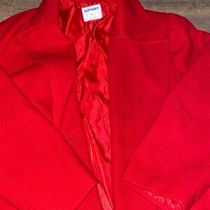 Old Navy Red Trench Coat